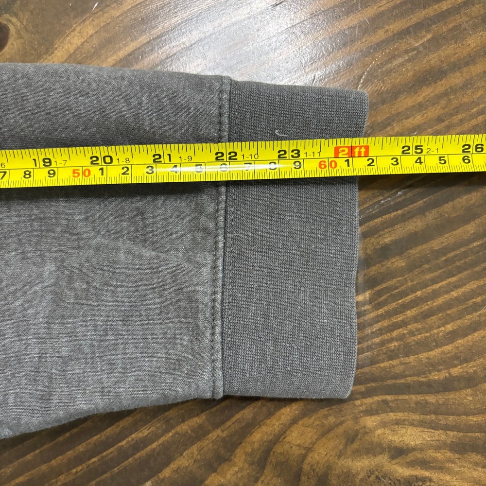 COLUMBIA Hoodie Mens XXL Gray Fleece Logo Pullover Cotton Blend Outdoor Casual - Picture 10 of 11